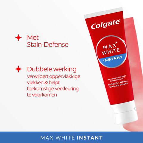 Colgate Max White Instant Tandpasta 75 ML