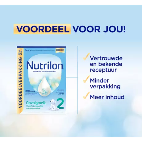 Nutrilon 2 Opvolgmelk 6-10 maanden 1200 gram
