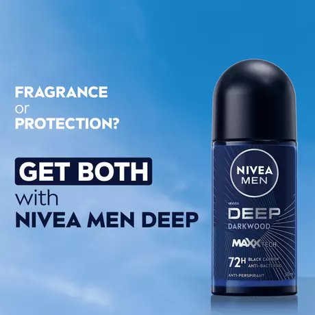 NIVEA MEN Deep Dark Wood Deodorant Roller 50 ML