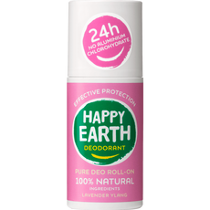 Happy Earth 100% Natuurlijke Lavender Ylang Deodorant Roller 75 ML
