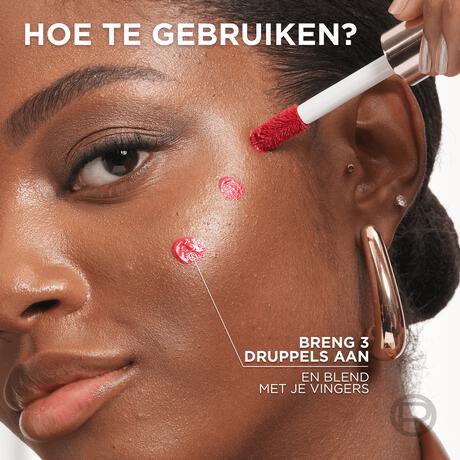 L'Oreal Lumi Le Liquid Blush 640 Glowy Rouge Paris