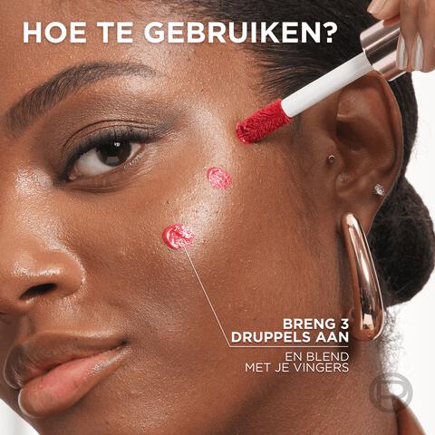 L'Oreal Lumi Le Liquid Blush 640 Glowy Rouge Paris