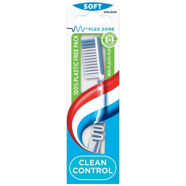 Aquafresh Clean Control Soft Tandenborstel - 1 stuk