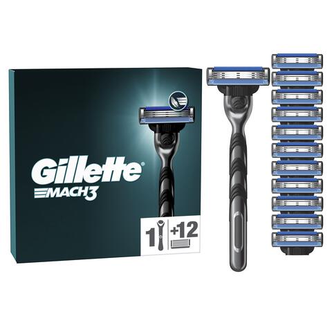 Gillette Mach3 Scheersysteem Met 12 Navulmesjes
