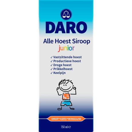 Daro Alle Hoest Siroop Junior 150 ML