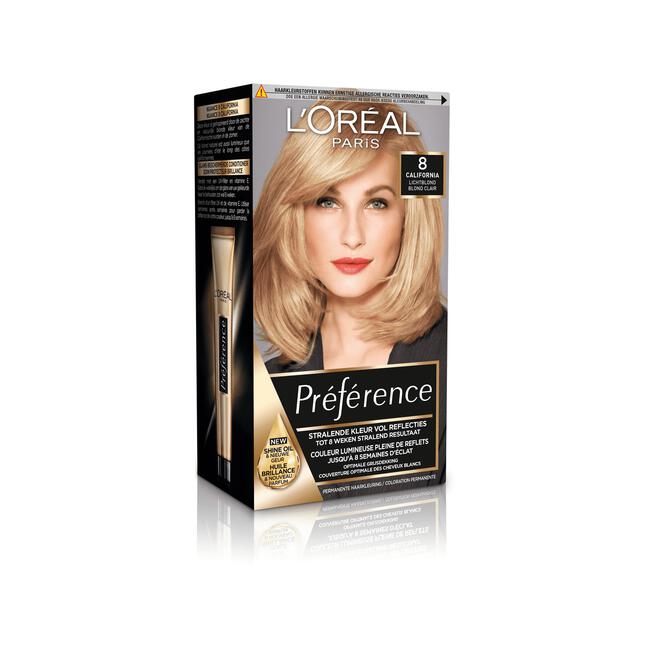 L'Oréal Paris Préférence Permanente Haarverf 8 California