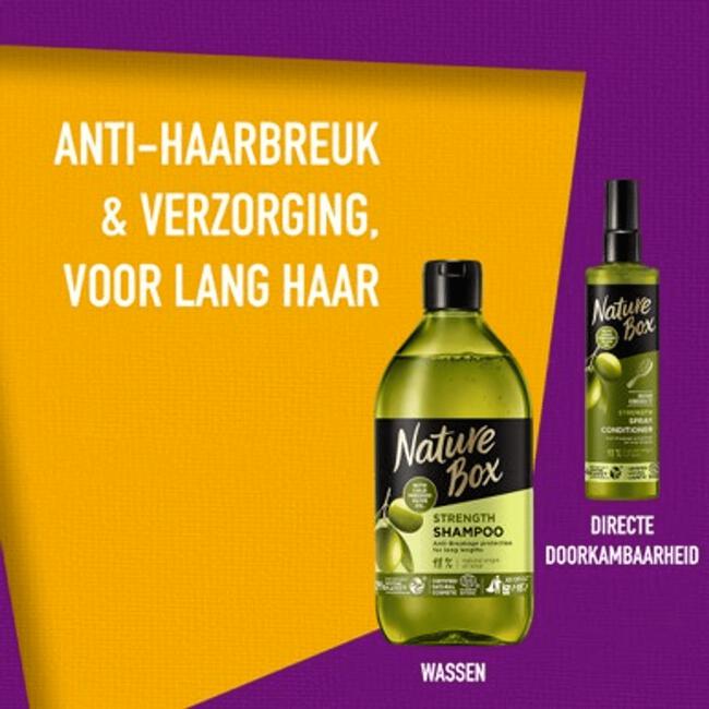 Nature Box Olive Strength Shampoo 385 ML