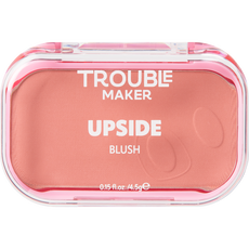 Trouble Maker Upside Powder Blush Glass Half Full