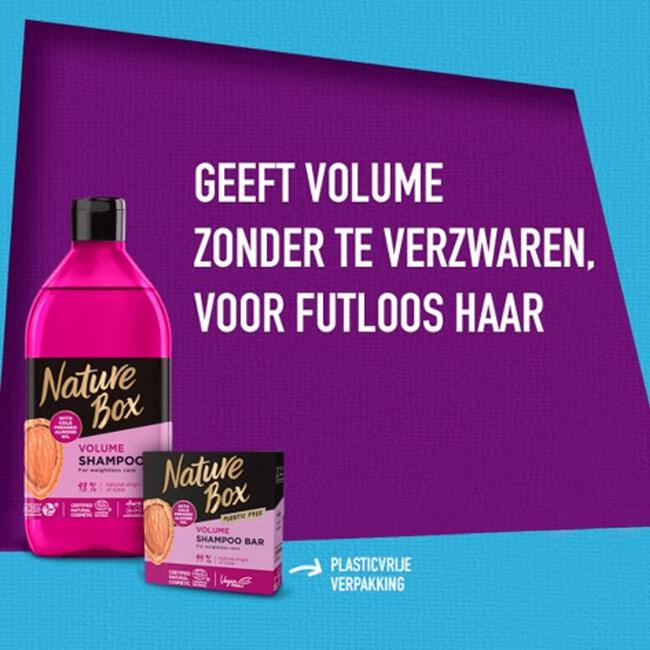 Nature Box Almond Volume Shampoo 385 ML