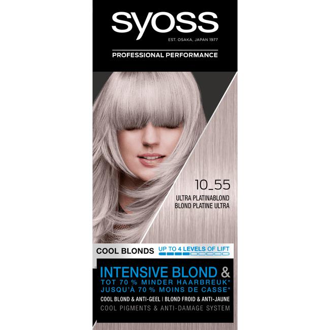Syoss 10-55 Ultra Platinum Blonde Haarverf