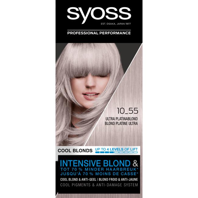 Syoss Blond Cool Blonds Ultra Platinum Blond 115 ML | Etos