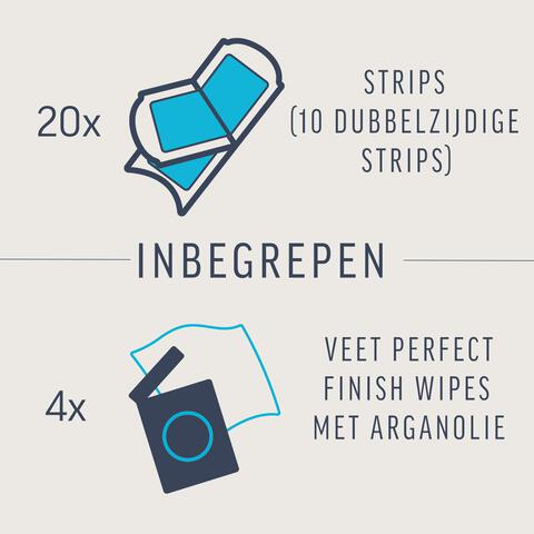 Veet Expert Ontharingsstrips Gezicht Gevoelige Huid 20 stuks