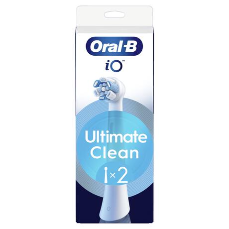 Oral-B iO Ultimate Clean Opzetborstels Wit 2 Stuks