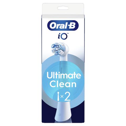Oral-B iO Ultimate Clean Opzetborstels Wit 2 Stuks