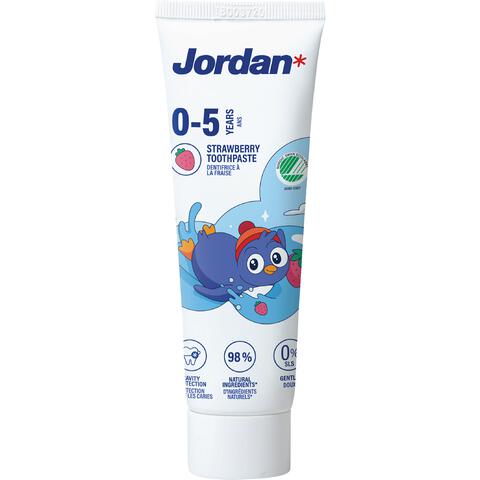 Jordan Kids 0-5 Jaar Tandpasta 75 ML