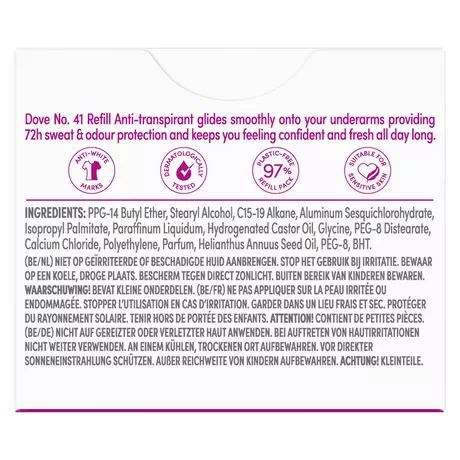 Dover Peony Antiperspirant Deodorant Refill 35 ML