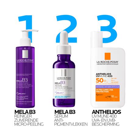 La Roche-Posay Anthelios UVMune 400 Onzichtbare Zonnefluide Anti-pigmentvlekken SPF50+ 50 ML