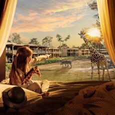 Safari Hotel Beekse Bergen. 1 nacht, 2 personen, periode 1