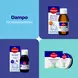 Dampo Alle Hoest + Keelpijn 3 In 1 150 ML