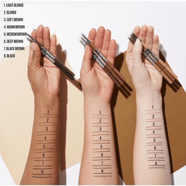Maybelline New York Brow Ultra Slim Wenkbrauwpotlood Blond 01 Blond 4,19 GR