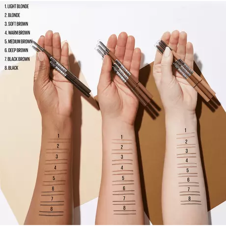 Maybelline New York Brow Ultra Slim Wenkbrauwpotlood Blond 01 Blond