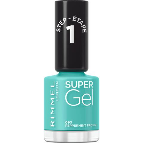 Rimmel London Super Gel Nailpolish 093 Peppermint Promise 12 ML