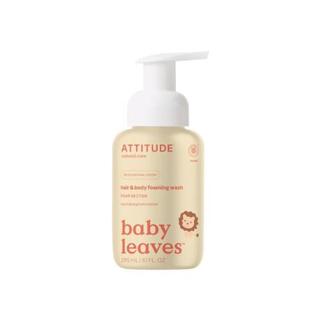 ATTITUDE Baby Leaves 2-in-1 Haar & Body Zeep Peer & Nectar 295 ML
