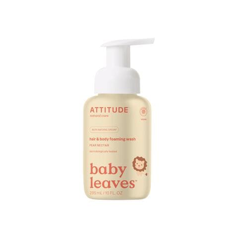 ATTITUDE Baby Leaves 2-in-1 Haar & Body Zeep Peer & Nectar 295 ML