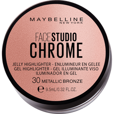 Maybelline New York Face Studio Chrome Jelly Highlighter 30 Metallic Bronze