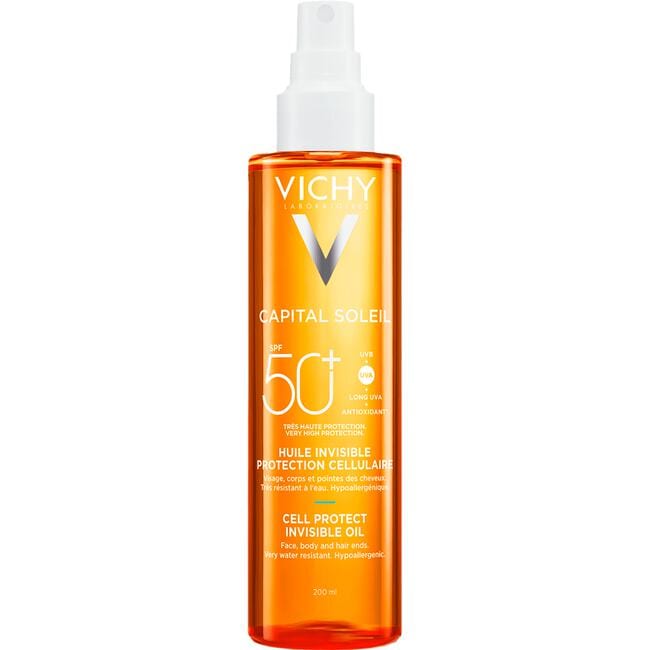 Vichy Capital Soleil Invisible Protection Cellulaire SPF50+ 200ml