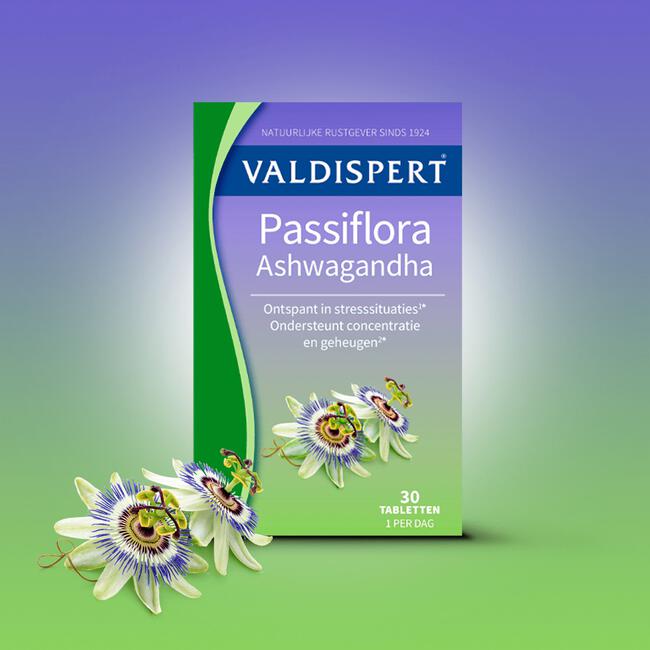 Valdispert Passiflora & Ashwagandha 30 stuks