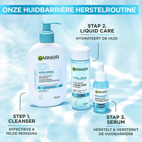Garnier Hyaluron+ Hydraterende Gezichtsreinigingsgel 250 ml