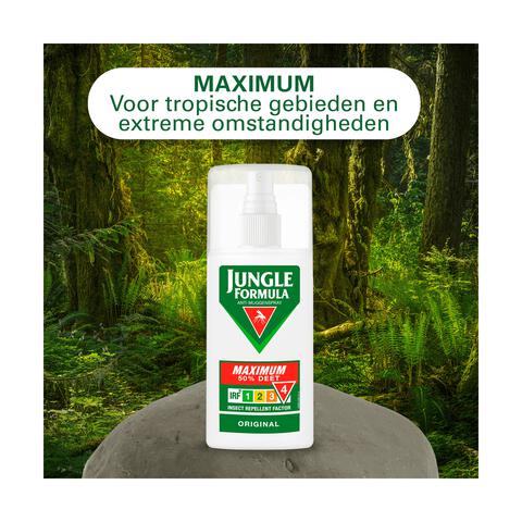 Jungle Formula Anti Muggenspray Maximum 50% DEET 75 ML