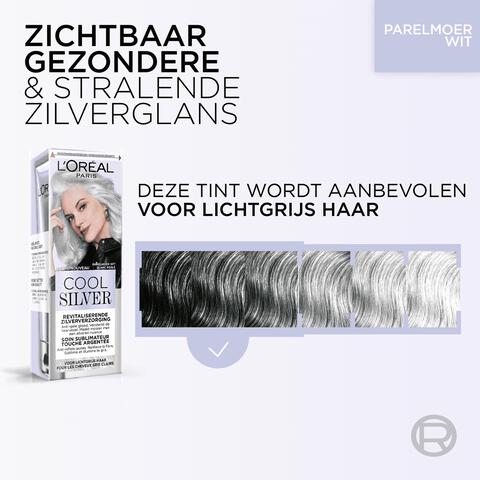 L'Oréal Paris Cool Silver Revitaliserende Zilververzorging Parelmoer Wit