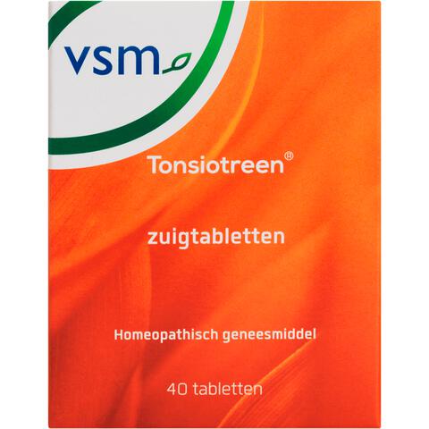 VSM Tonsiotreen Zuigtabletten 40 stuks