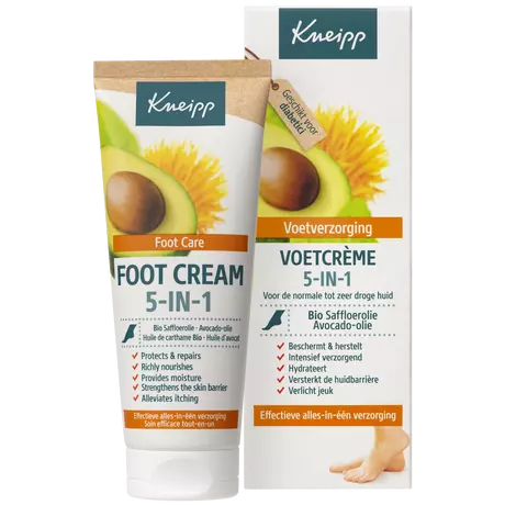 Kneipp Foot Care Voet Creme 5-in-1 75 ML