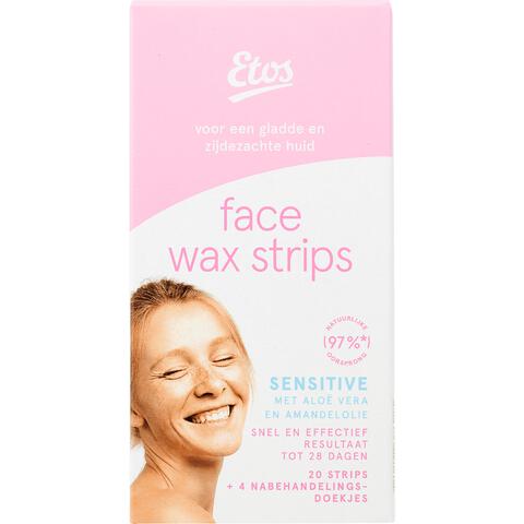 Etos Face Wax Strips 20 stuks