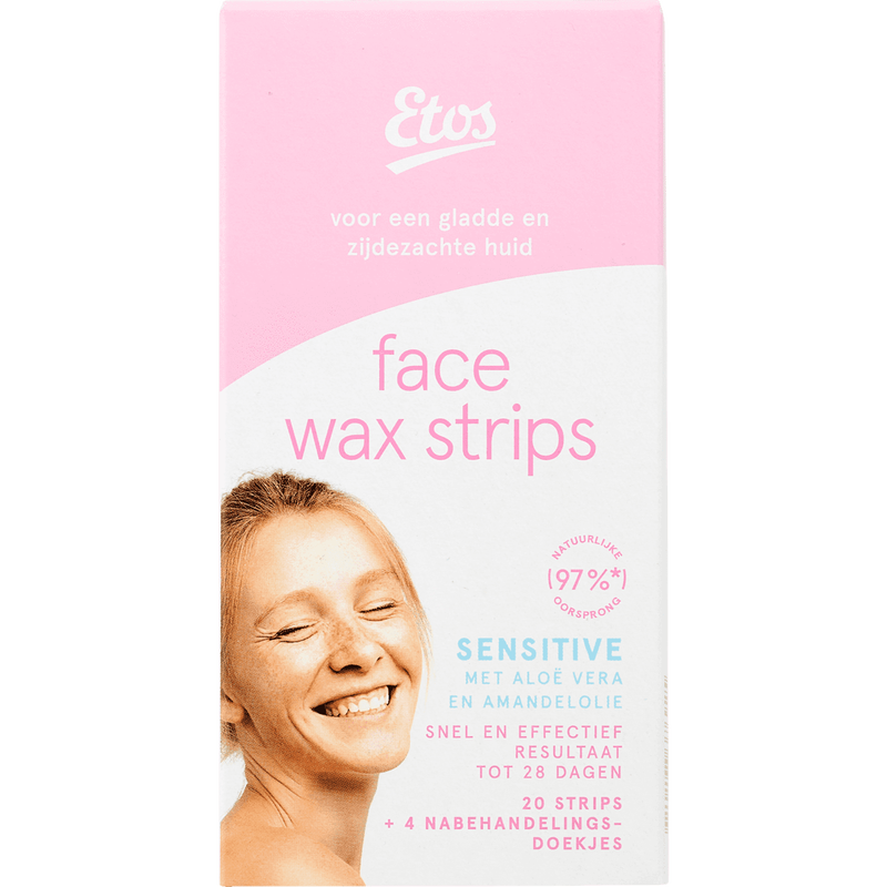 Etos Face Waxstrips 20 stuks