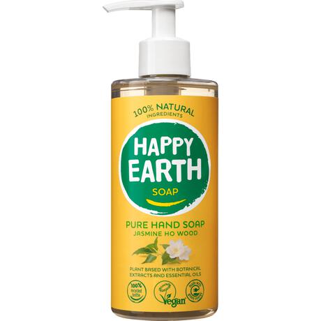 Happy Earth Jasmin Ho Wood 100% Natuurlijke Handzeep 300 ML