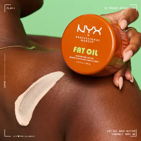 NYX Professional Makeup Fat Oil Caramelt Mami Body Butter 145 ML