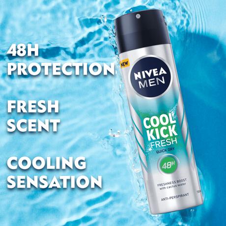 NIVEA MEN Fresh Kick Deodorant Spray 150 ML