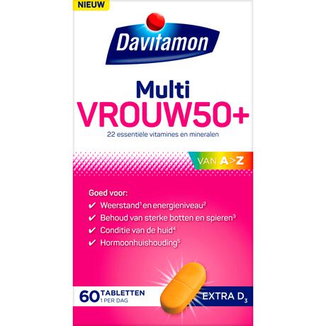 Davitamon Multi Vrouw 50+ 60 stuks