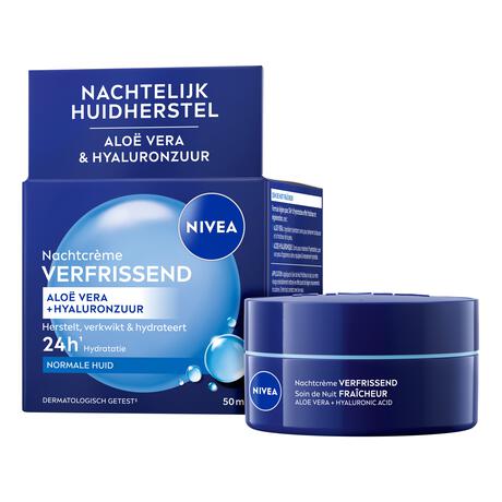 NIVEA Essentials 24u Hydraterende Nachtcrème Normale Huid 50 ML