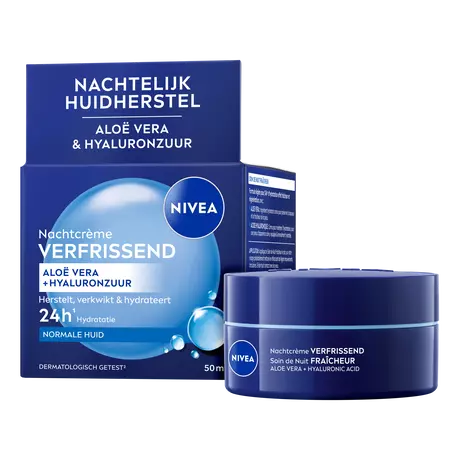 NIVEA Essentials 24u Hydraterende Nachtcrème Normale Huid 50 ML