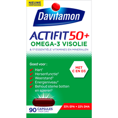 Davitamon Actifit 50+ Omega-3 Visolie Capsules
