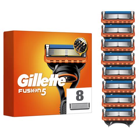 Gillette Fusion5 Navulmesjes 8 stuks