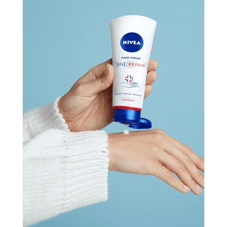 NIVEA 3in1 Repair Handcrème 100 ML