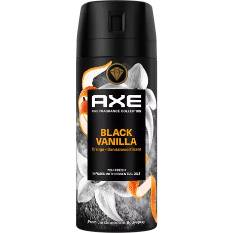 AXE Fine Fragrance Black Vanilla Deodorant Bodyspray 150 ML