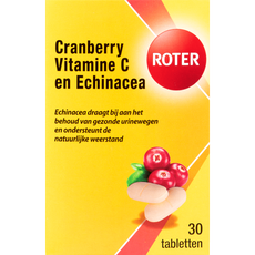 Roter Cranberry Vitamine C Echinacea 30 tabletten
