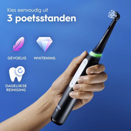 Oral-B iO 3s Zwart Elektrische Tandenborstel